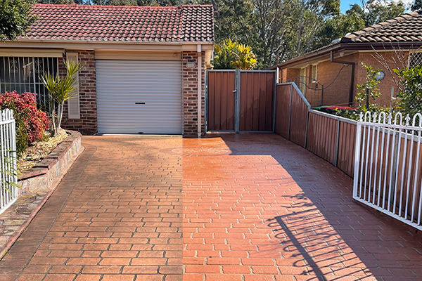 Professional driveway cleaning in Sydney with advanced pressure cleaning services