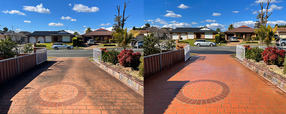 Driveway pressure cleaning Sydney