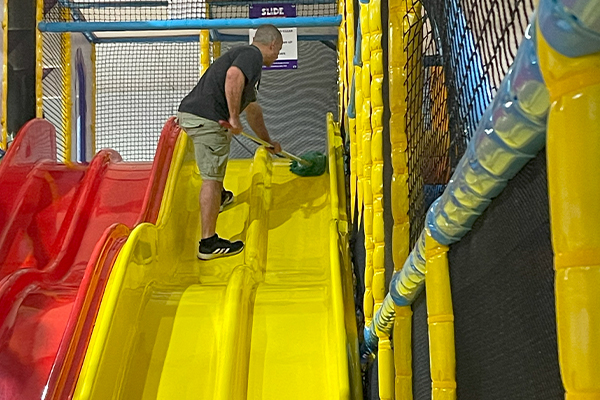Playground cleaning services across Sydney. Thorough cleaning for indoor and outdoor playgrounds