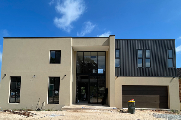 Post-construction cleaning in Leppington, featuring a newly built property prepared for occupancy.
